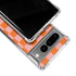 Orange Checkered Google Pixel 7 Pro Clear Case